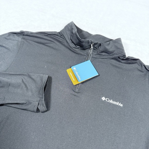 Columbia Omni Wick Shade UPF 50 Mens XXL Long Sleeve Shirt 1/4 Zip Pullover NWT - Picture 1 of 8